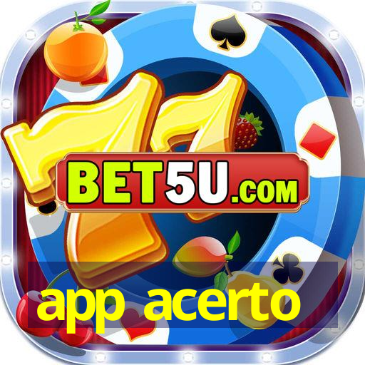 app acerto